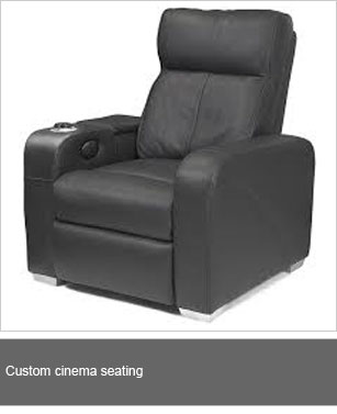 Custom cinema seating